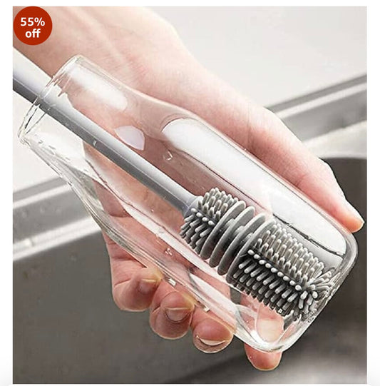 Bottle cleaning brush