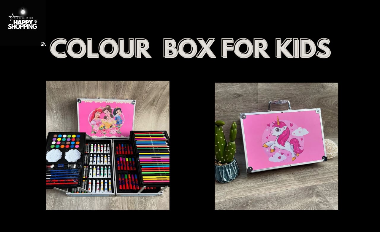 Colouring suitcases for kids